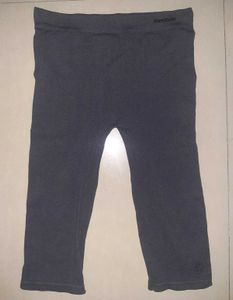 Reebok Charcoal Performance Capri For Women