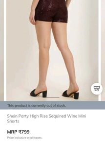 Sparkly Sequin Shorts