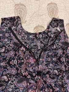 Boho Paisley Print Jumpsuit