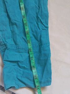 Teal Casual Pants