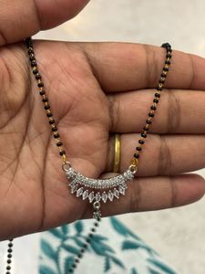 Elegant Mangalsutra with Sparkling Stones