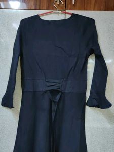 Winter Black Dress
