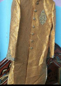 Sherwani  With Shoes Only One Time Wear