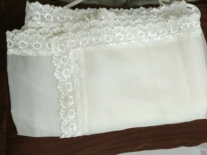 Pure Organza Dupatta With Lace All Border