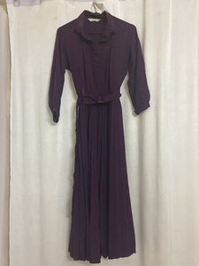 A Line Purple Dress