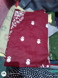 brand new full embroidery work kurties