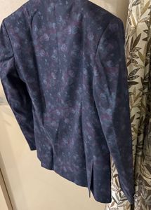 Men's Floral Blazer