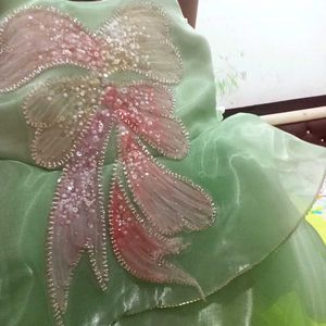 Beautiful Green Party Dress