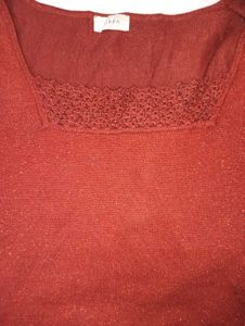 Sparkly Red Top