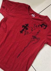 Graphic Print Red T-Shirt