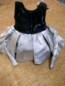 Sparkly Black &amp; Silver Party Dress