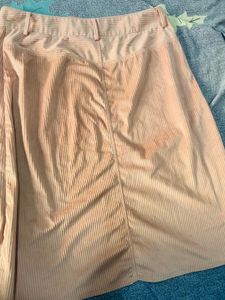 Pink skirt, Size -XL , Fit/Length -Below Knee