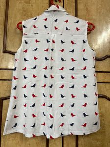 Global republic sleeveless shirt