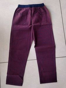 Checkered Casual Pants