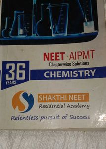NEET AIPMT Chemistry Chapterwise Solutions