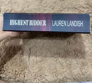 Highest Bidder Novel with book mark freebie