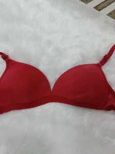 Red Bra and Panty Set