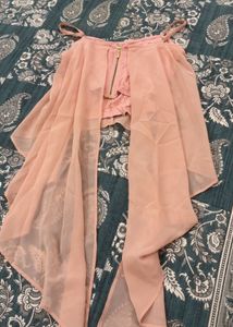 Flowy Pink Chiffon Top