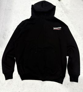 Balenciaga Black Political Campaign Hoodie