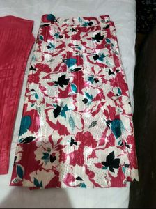 Floral Embroidered Fabric