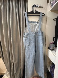 Light Wash Denim Overalls