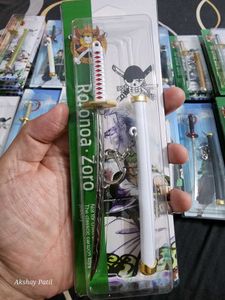 One Piece, Demon Slayer katana Keychain