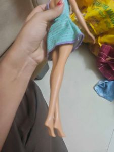 Barbie Doll in Teal Dress