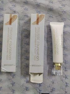 Swiss Beauty Mousse Foundation &amp; Lip Balms