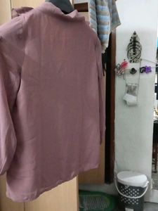 Elegant Ruffle Neck Blouse