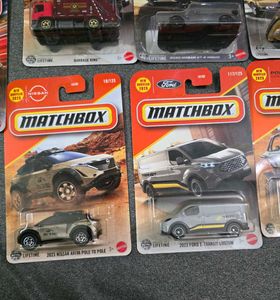 Matchbox cars set of 9