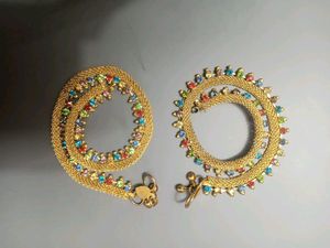 Multi Color Anklet
