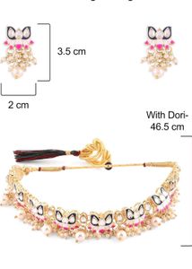 Elegant Kundan Jewellery Set