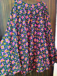 Vibrant Ethnic Printed Skirt