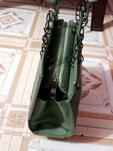 Stylish Green Handbag