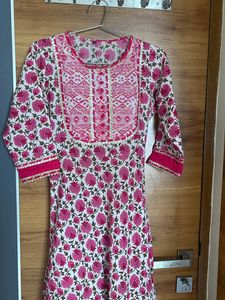 Anarkali With Pant And Dupatta