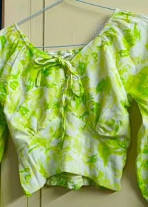 Tie-Dye Long Sleeve Top💚