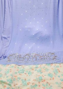 Elegant Lavender Suit  with Embellishments