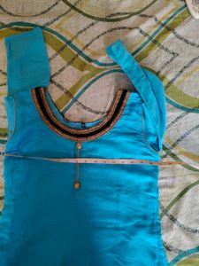 Festive Offer !!!!!Fantabulous Aqua Blue Kurta