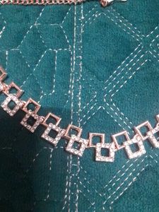 Square shape Necklace &amp; Earrings Set