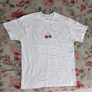 Too Juicy to Handle Cherry Print T-Shirt 🍒