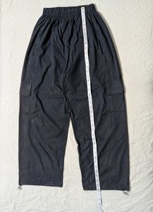 Dark Wash Cargo Pants