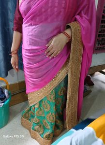 Heavy Party Wear Saree For Woman