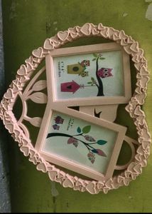 Cute Heart Photo Frame