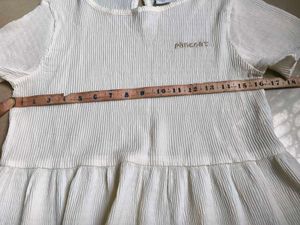 Pancoat White Textured T-Shirt