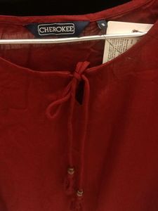 Cherokee (New) Maroon Tunic top