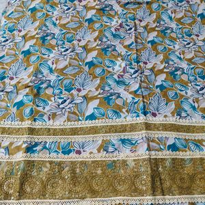 Elegant Cotton Unstitched Suit,  Dress material Wi