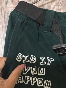 Stylish Dark Green Cargo Pants