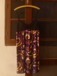 Bohemian Print Spaghetti Strap Dress
