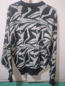 SALE🎀Baggy Sweater Grey White