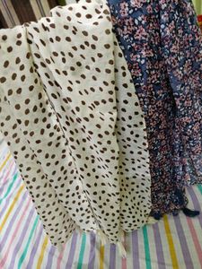 (New)Floral Scarf Combo of 2 🎀🎀
